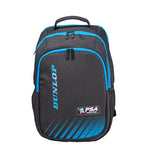 Dunlop PSA Backpack Racquet Bag (Black/Blue) - RacquetGuys.ca