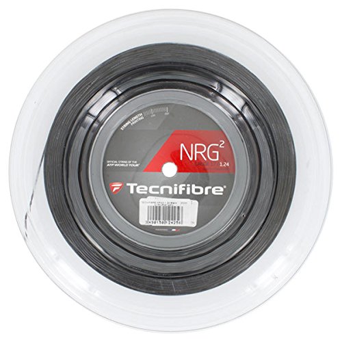 Tecnifibre NRG2 16 Tennis String Reel (Black) - RacquetGuys.ca