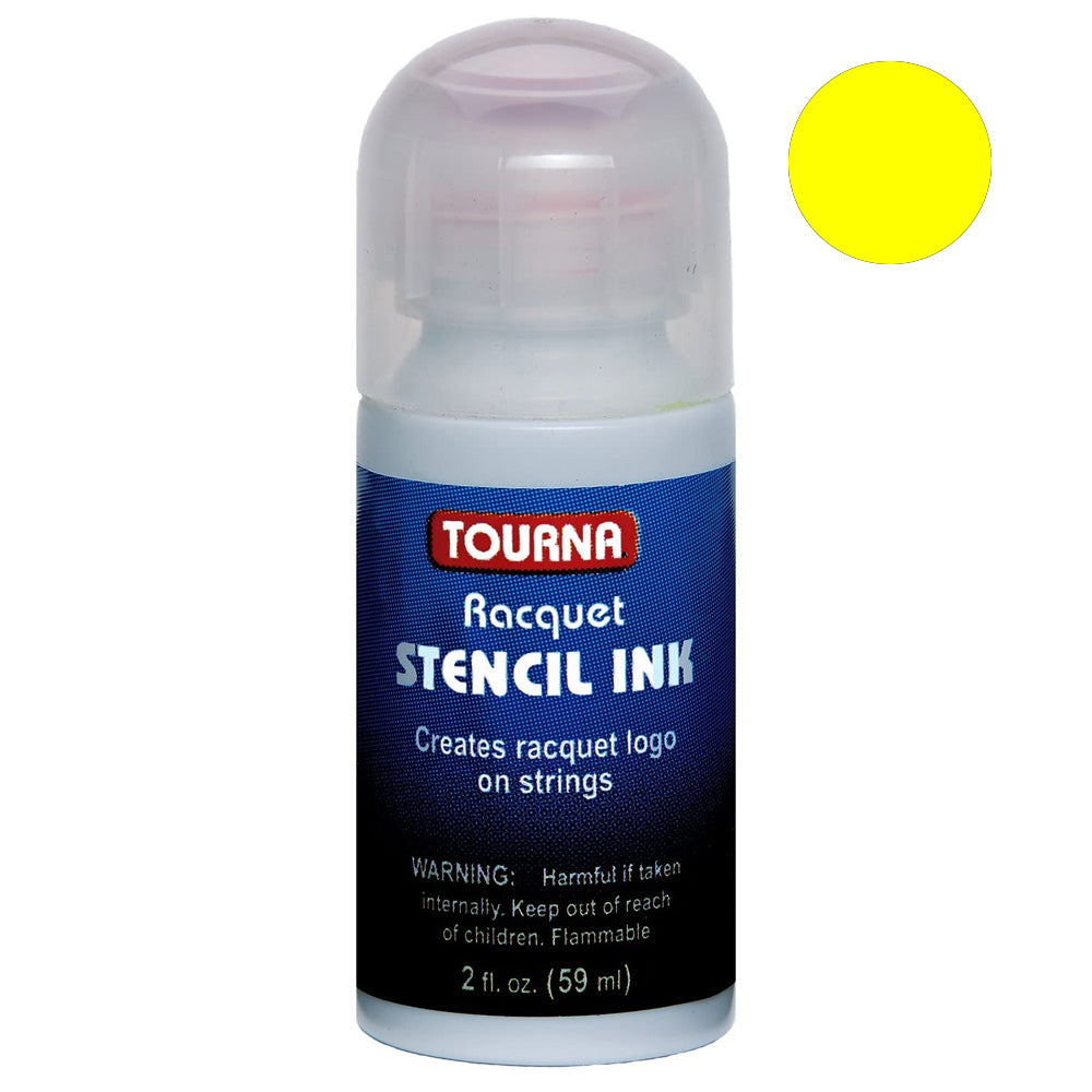 Tourna Stencil Ink (Yellow) - RacquetGuys.ca