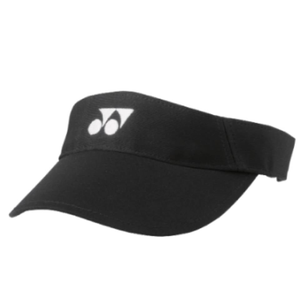 Yonex Women's Polyester Visor (Black) - RacquetGuys.ca
