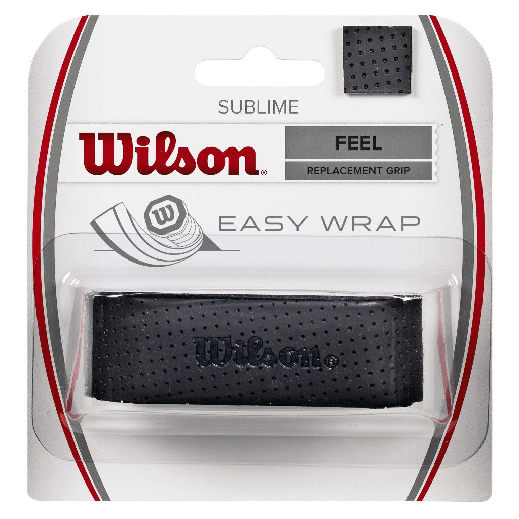 Wilson Sublime Replacement Grip (Black) - RacquetGuys.ca