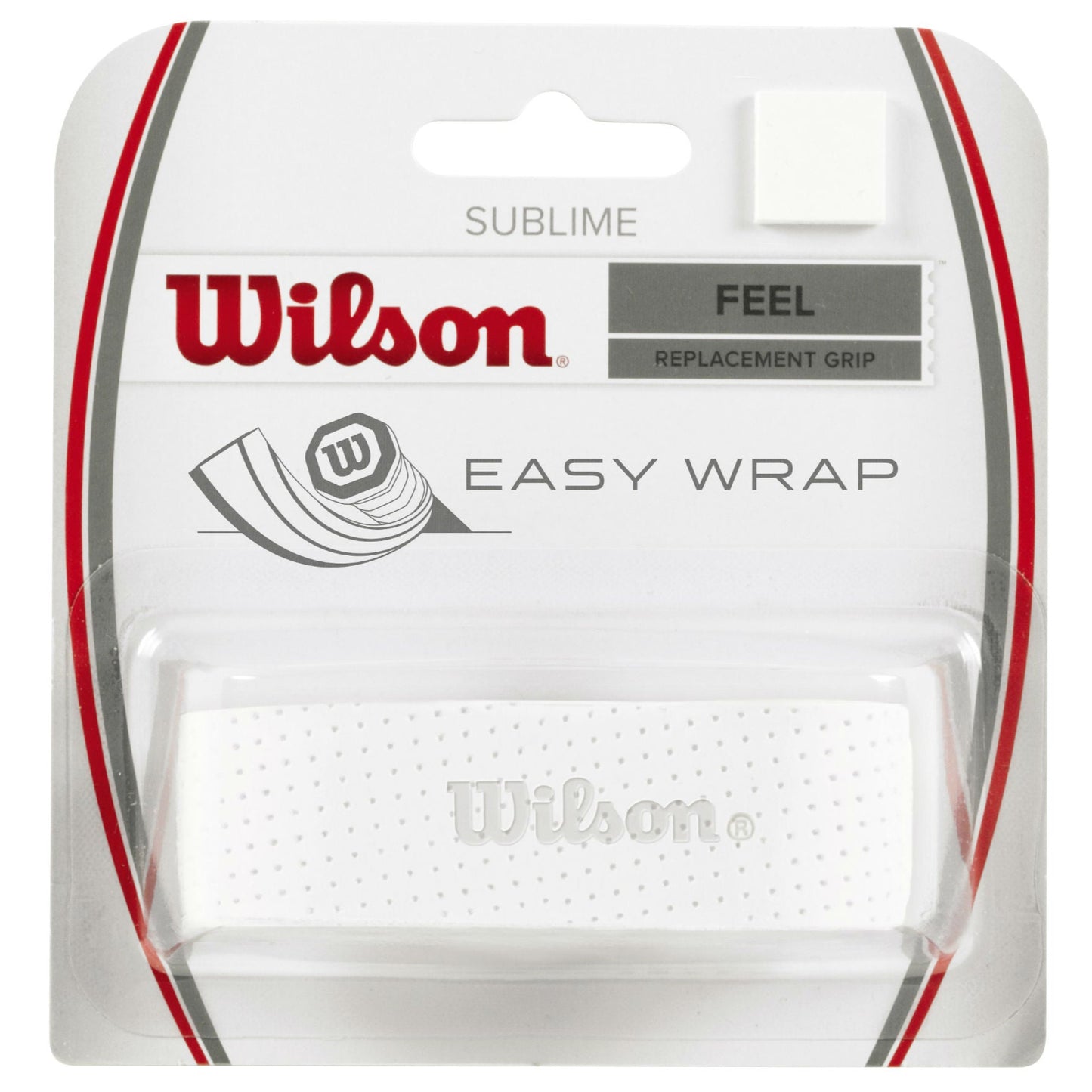 Wilson Sublime Replacement Grip (White) - RacquetGuys.ca