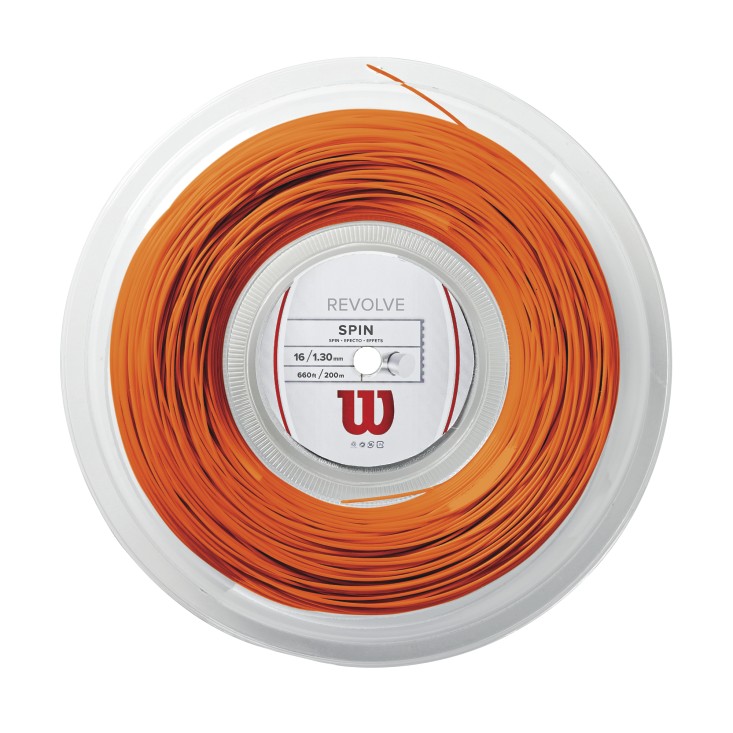 Wilson Revolve 16 Tennis String Reel (Orange) - RacquetGuys.ca