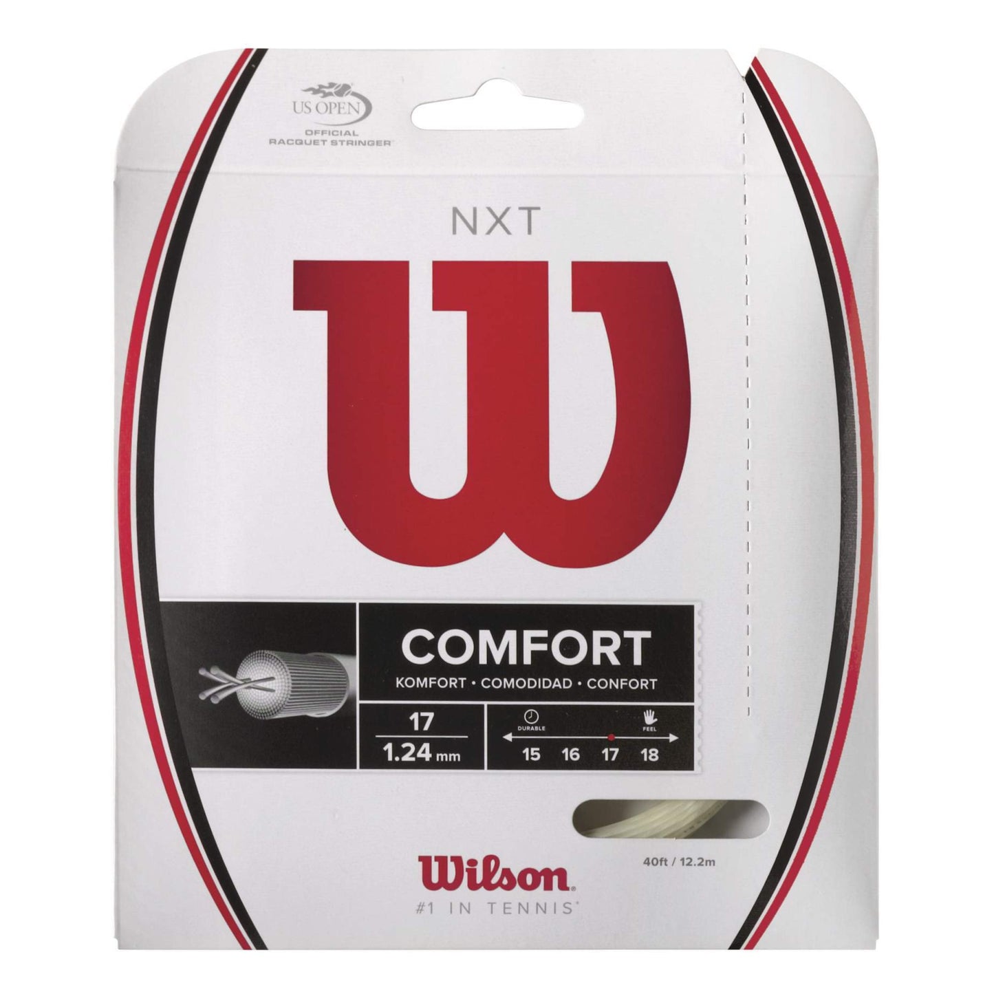 Wilson NXT 17 Tennis String (Natural) - RacquetGuys.ca