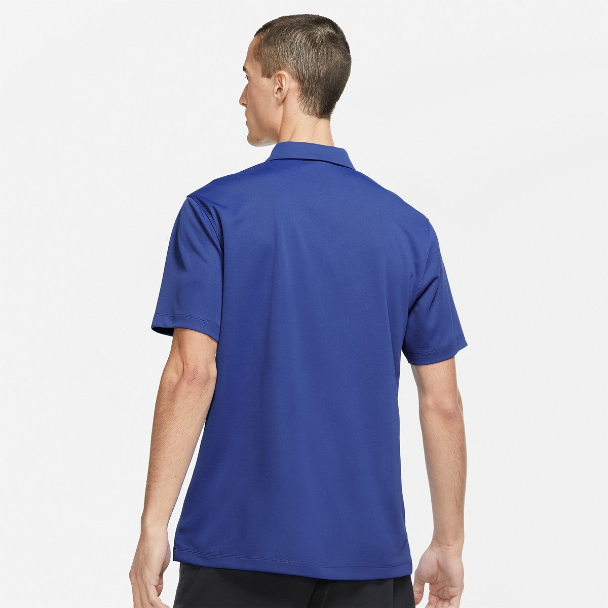 Nike Men's Dri-FIT Victory Polo Solid (Game Royal/White) - RacquetGuys.ca