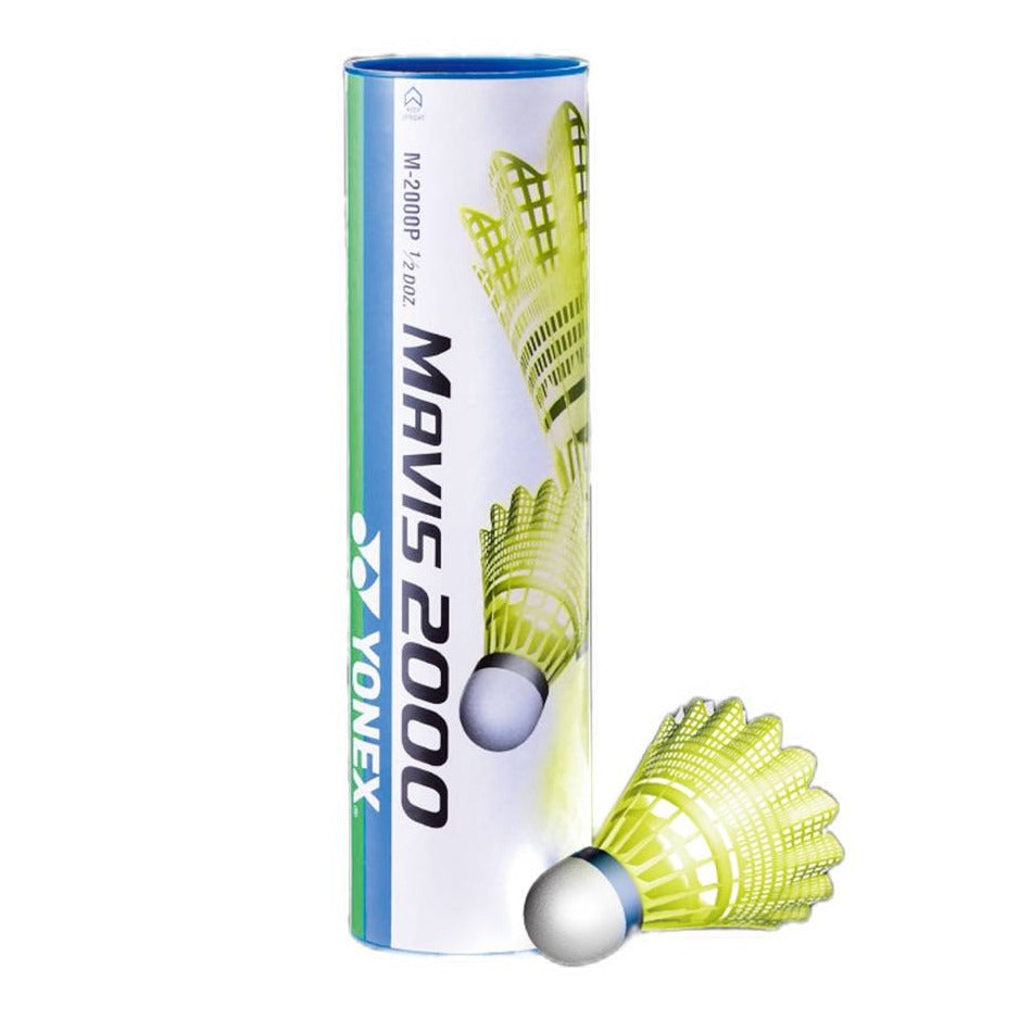 Yonex Mavis 2000 Nylon Badminton Shuttlecocks (Yellow) - RacquetGuys.ca