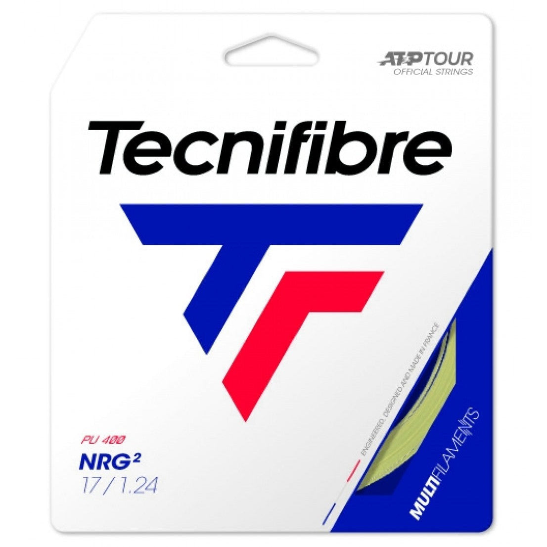Tecnifibre NRG2 17 Tennis String (Natural) - RacquetGuys.ca
