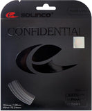 Solinco Confidential 18 Tennis String (Grey) - RacquetGuys.ca