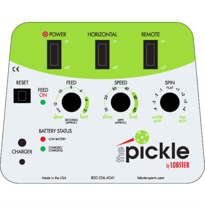 Lobster The Pickle - Pickleball Ball Machine - RacquetGuys.ca