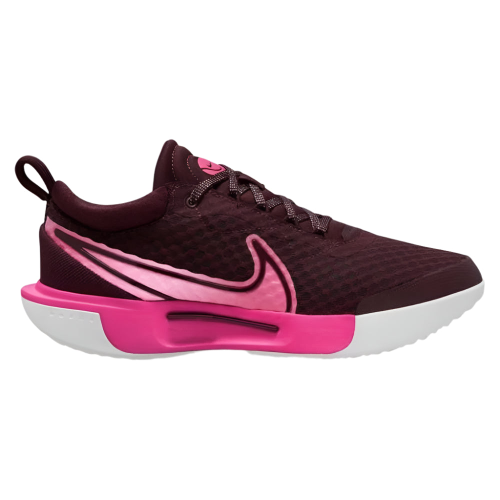 Nike Court Zoom Pro Women's Tennis Shoe (Burgundy/Pink