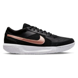 Nike Zoom Lite 3 Women's Tennis Shoe (Black/Bronze/White)