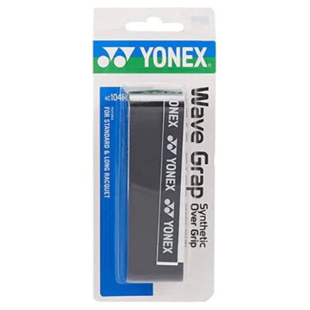 Yonex Wave Grap Overgrips 3 Pack (Black) - RacquetGuys.ca