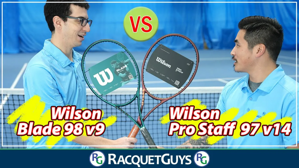 Wilson Blade 98 v9 vs. Pro Staff 97 v14: Clash of the Control Racquets
