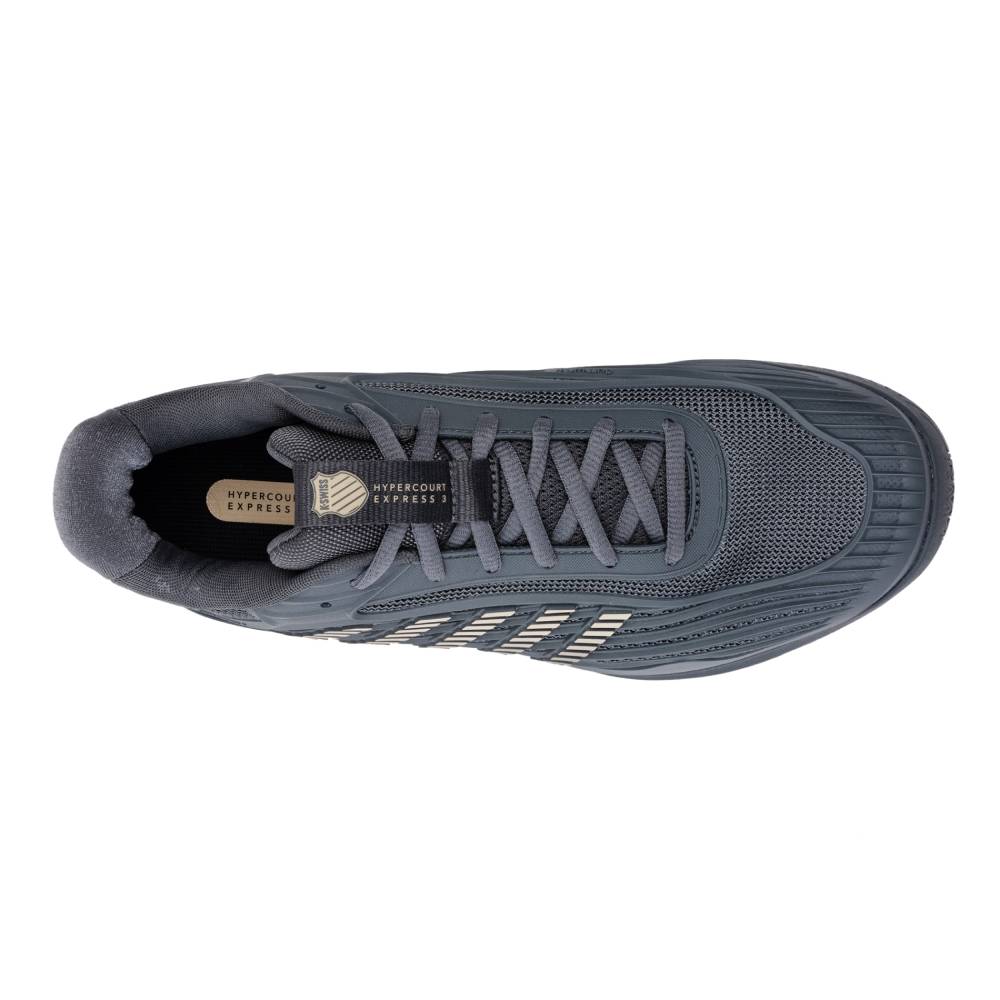 K-Swiss Hypercourt Express 3 Men's Tennis Shoe (Turbulence/P.Kaki) - RacquetGuys.ca