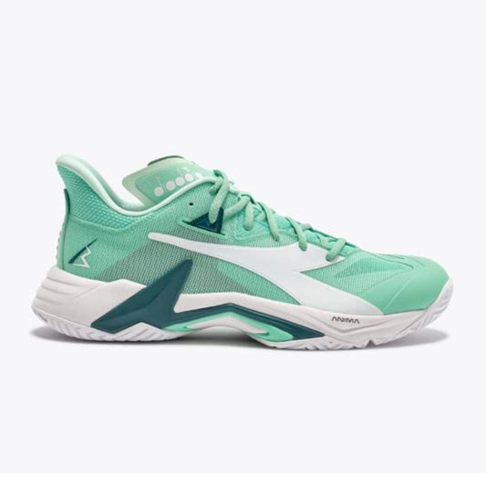 Diadora B.Icon 3 Men's Tennis Shoe (Cabbage/White) - RacquetGuys.ca