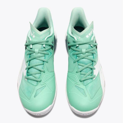 Diadora B.Icon 3 Men's Tennis Shoe (Cabbage/White) - RacquetGuys.ca