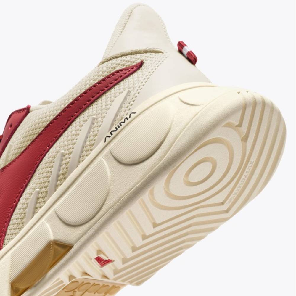 Diadora B. Elite Star Men's Tennis Shoe (White/Garnet) - RacquetGuys.ca