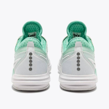 Diadora Speed Blushield Fly 5 Women's Tennis Shoe (Cabbage/ Black/White) - RacquetGuys.ca