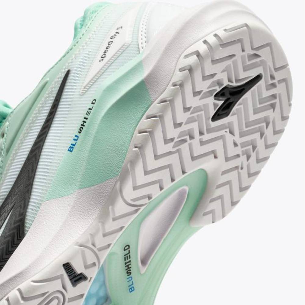 Diadora Speed Blushield Fly 5 Women's Tennis Shoe (Cabbage/ Black/White) - RacquetGuys.ca