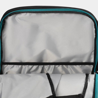 Dunlop SX Performance Backpack Racquet Bag (Teal/Black/Yellow) - RacquetGuys.ca