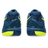 Asics Gel Resolution 9 Men's Tennis Shoe (Mako Blue/Safety Yellow) - RacquetGuys.ca