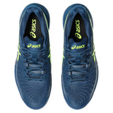 Asics Gel Resolution 9 Men's Tennis Shoe (Mako Blue/Safety Yellow) - RacquetGuys.ca