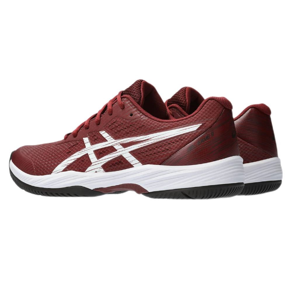 Asics Gel Game 9 Men's Tennis Shoe (Red/White) - RacquetGuys.ca