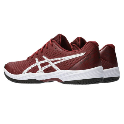Asics Gel Game 9 Men's Tennis Shoe (Red/White) - RacquetGuys.ca