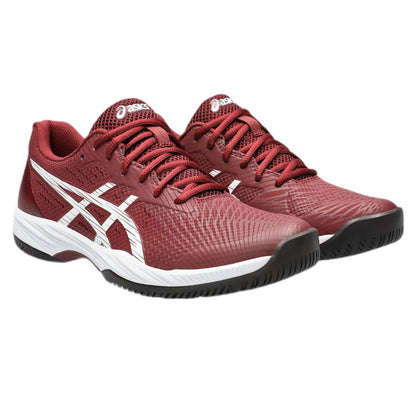 Asics Gel Game 9 Men's Tennis Shoe (Red/White) - RacquetGuys.ca