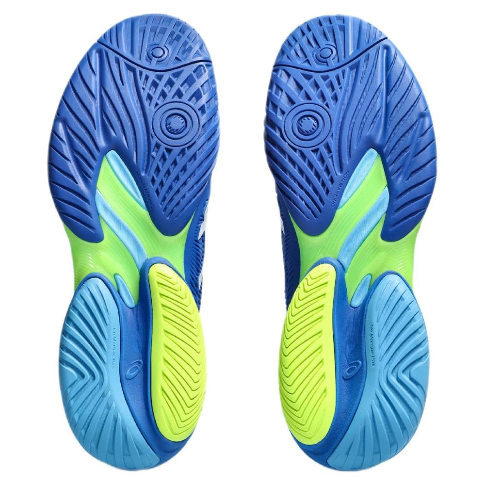 Asics Court FF 3 Novak Men's Tennis Shoe (Blue/White) - RacquetGuys.ca