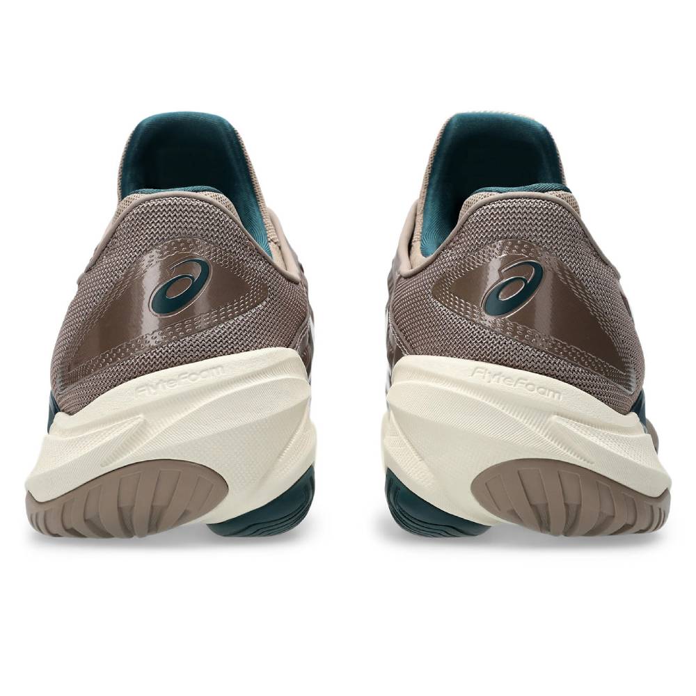 Asics Court FF 3 Men's Tennis Shoe (Taupe Grey/White) - RacquetGuys.ca