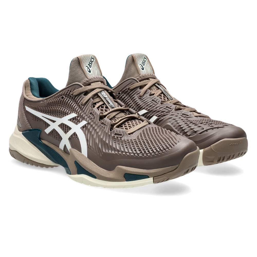 Asics Court FF 3 Men's Tennis Shoe (Taupe Grey/White) – RacquetGuys.ca