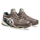 Asics Court FF 3 Men's Tennis Shoe (Taupe Grey/White)