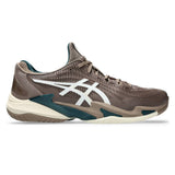 Asics Court FF 3 Men's Tennis Shoe (Taupe Grey/White)