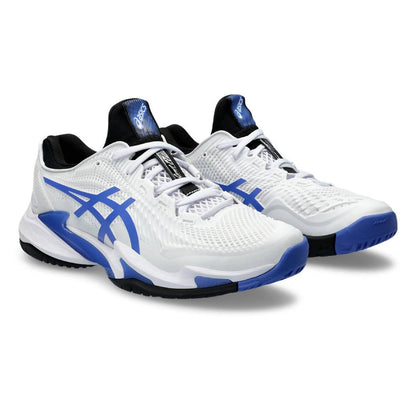 Asics Court FF 3 Men's Tennis Shoe (White/Sapphire) - RacquetGuys.ca