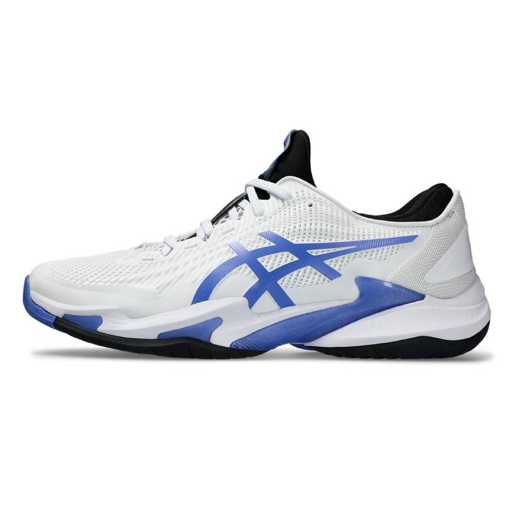 Asics Court FF 3 Men's Tennis Shoe (White/Sapphire) - RacquetGuys.ca