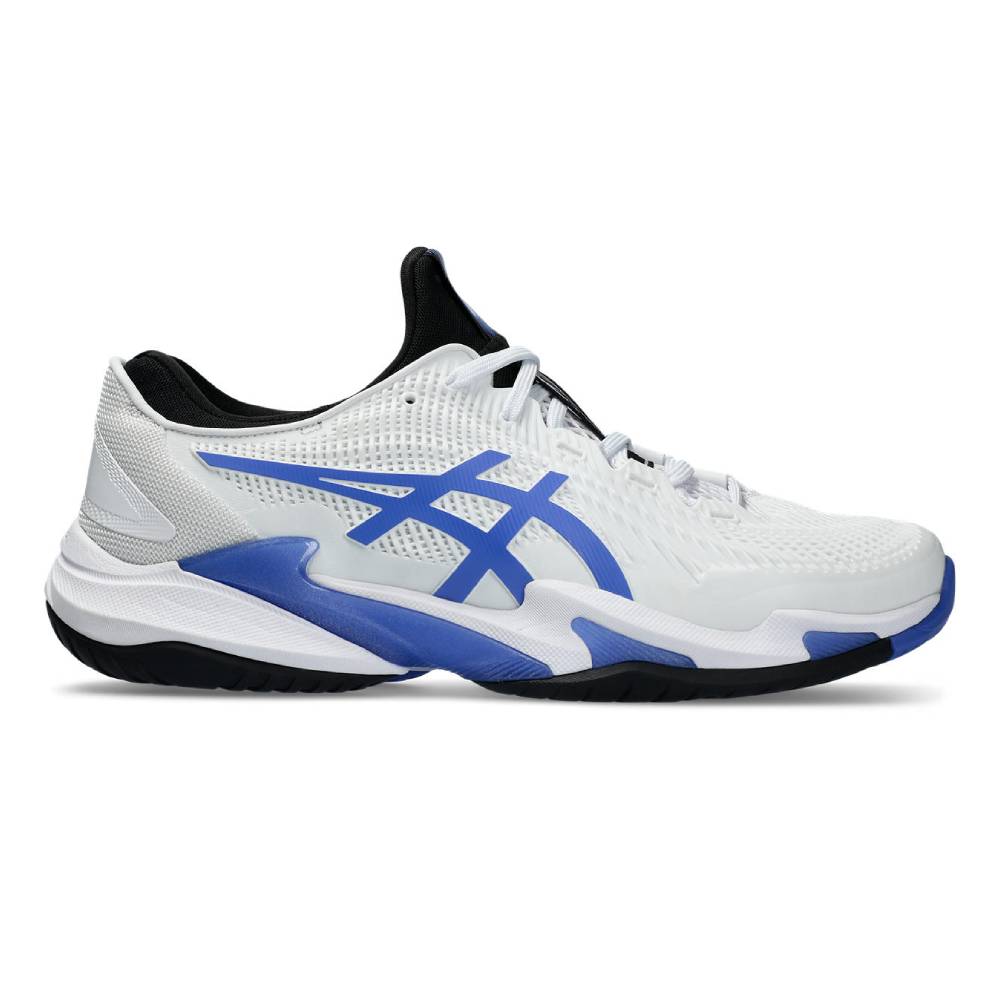 Asics Court FF 3 Men's Tennis Shoe (White/Sapphire) - RacquetGuys.ca