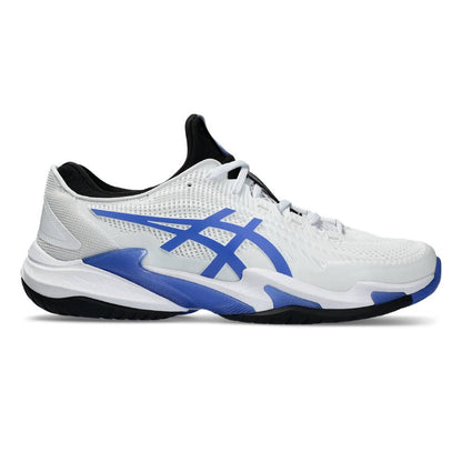 Asics Court FF 3 Men's Tennis Shoe (White/Sapphire) - RacquetGuys.ca