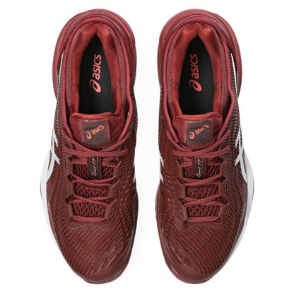 Asics Court FF 3 Men's Tennis Shoe (Red/White) - RacquetGuys.ca