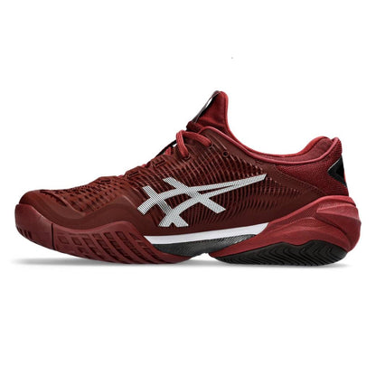 Asics Court FF 3 Men's Tennis Shoe (Red/White) - RacquetGuys.ca