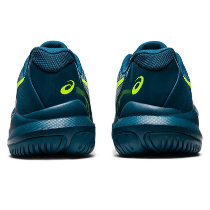 Asics Gel Challenger 14 Men's Tennis Shoe (Blue/Yellow) - RacquetGuys.ca