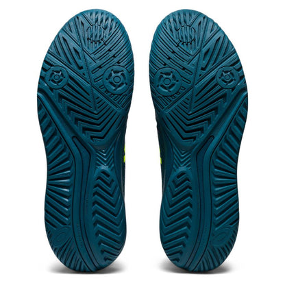 Asics Gel Challenger 14 Men's Tennis Shoe (Blue/Yellow) - RacquetGuys.ca