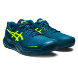Asics Gel Challenger 14 Men's Tennis Shoe (Blue/Yellow) - RacquetGuys.ca