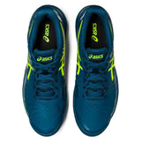 Asics Gel Challenger 14 Men's Tennis Shoe (Blue/Yellow) - RacquetGuys.ca