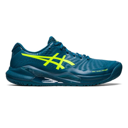 Asics Gel Challenger 14 Men's Tennis Shoe (Blue/Yellow) - RacquetGuys.ca