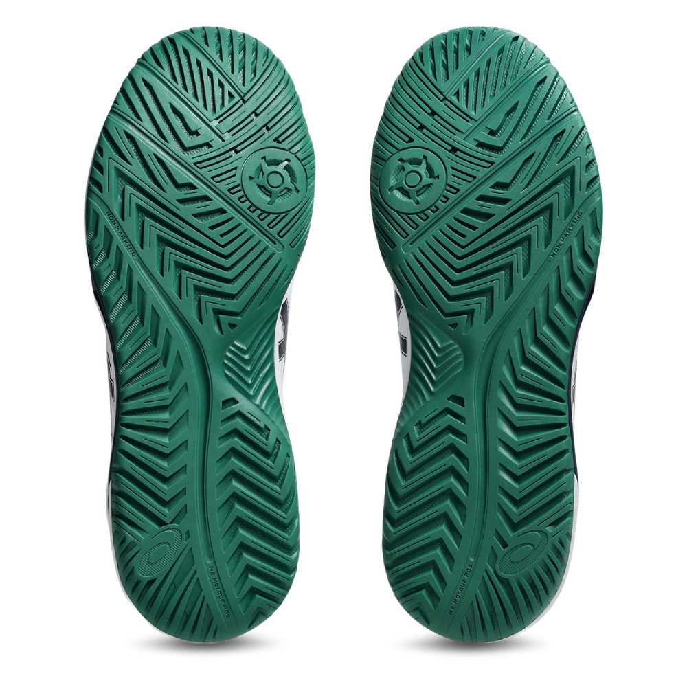 Asics Gel Dedicate 8 Men's Tennis Shoe (White/Midnight) - RacquetGuys.ca