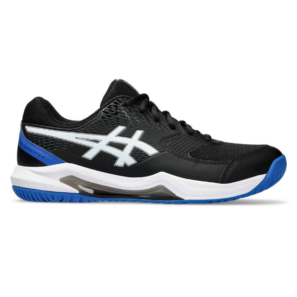 Asics Gel Dedicate 8 Wide Men s Tennis Shoe Black Blue