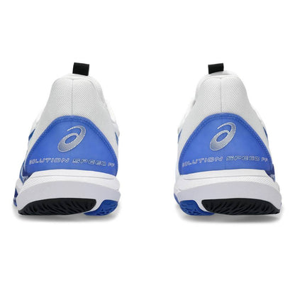 Asics Solution Speed FF 3 Men's Tennis Shoe (White/Tuna Blue) - RacquetGuys.ca