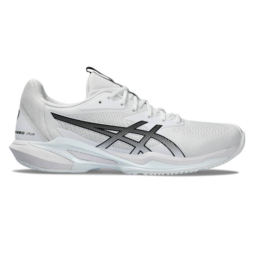 Asics Solution Speed FF 3 Men's Tennis Shoe (White/Black) - RacquetGuys.ca