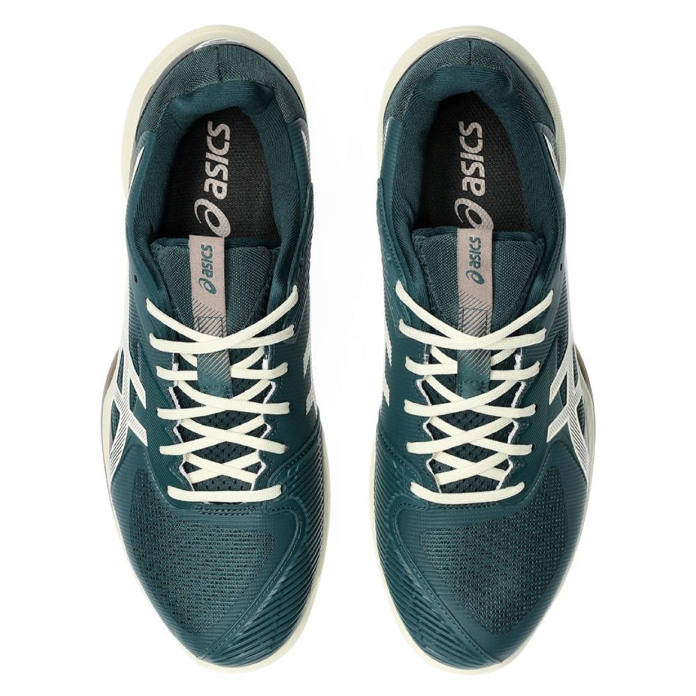 Asics Solution Speed FF 3 Men's Tennis Shoe (Saxon Green/Birch) - RacquetGuys.ca